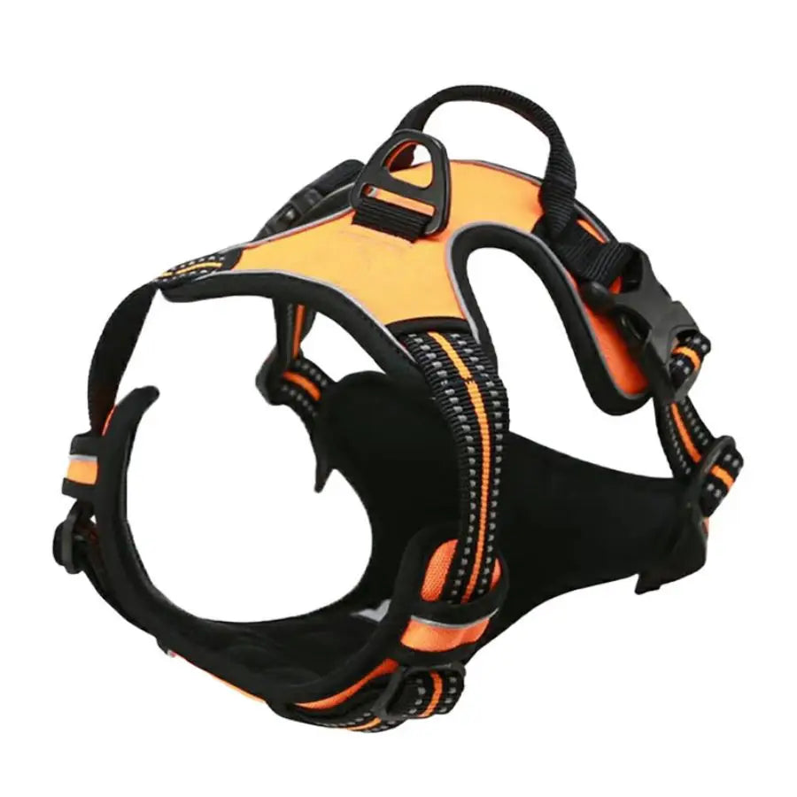 Reflective No-Pull Dog Harness – Adjustable Walking Harness with Control Handle