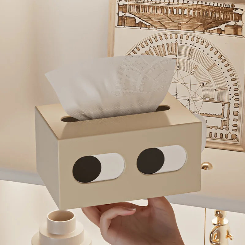 Tissue Box Holder Table Napkin Paper Storage Case Home Decoration Organizer