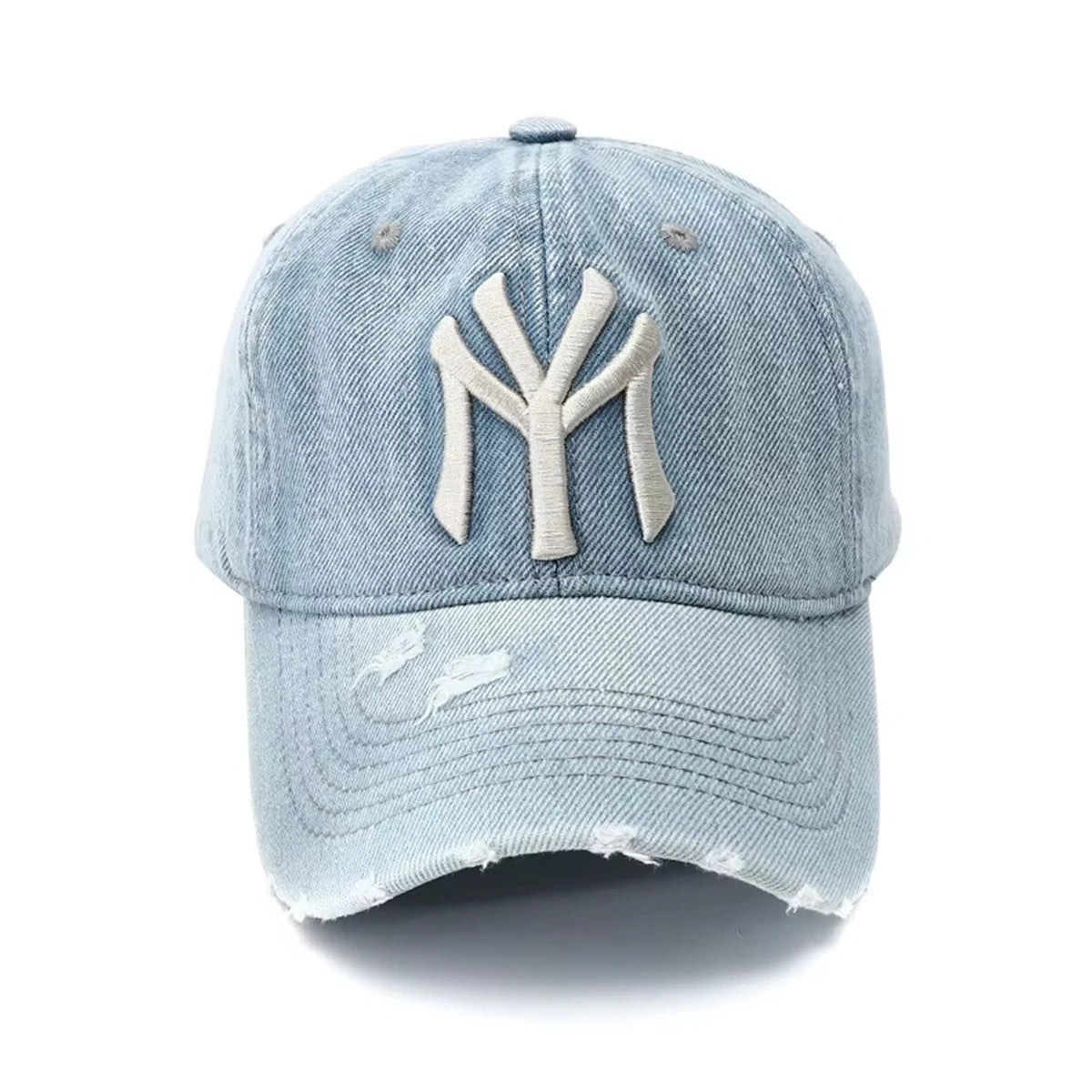 Unisex Washed Baseball Cap Embroidery Adjustable Casual Sun Hat