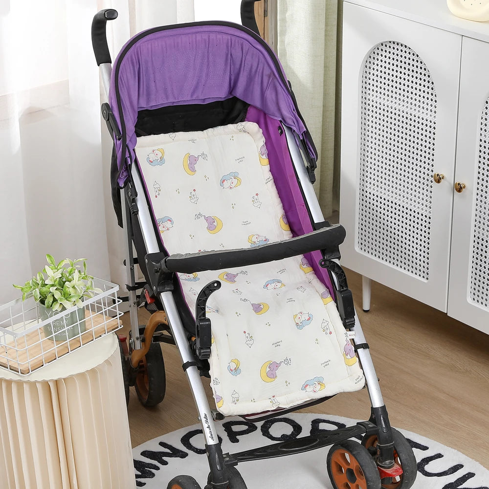 Baby Stroller Seat Cushion Soft Mattress for Pushchair Car Seat