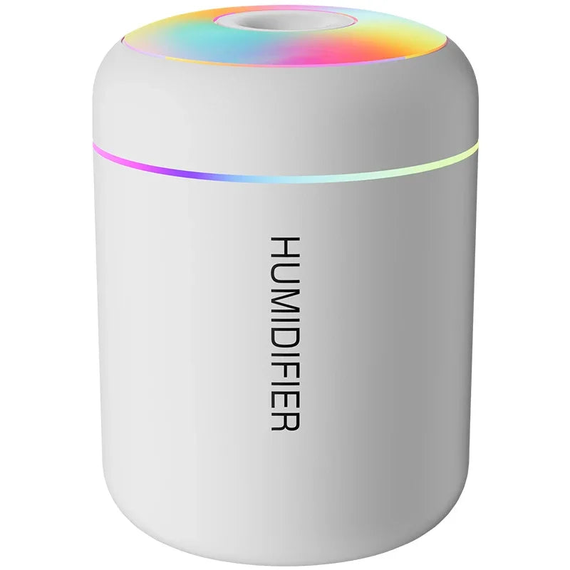 180ml Mini Air Humidifier USB Essential Oil Diffuser Mist Maker with Light
