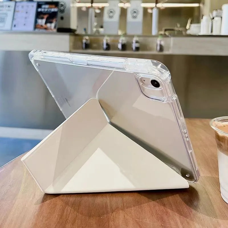 iPad Smart Case with Pen Holder Cover for iPad Air Pro Mini 7 6 5 4 3 2 1
