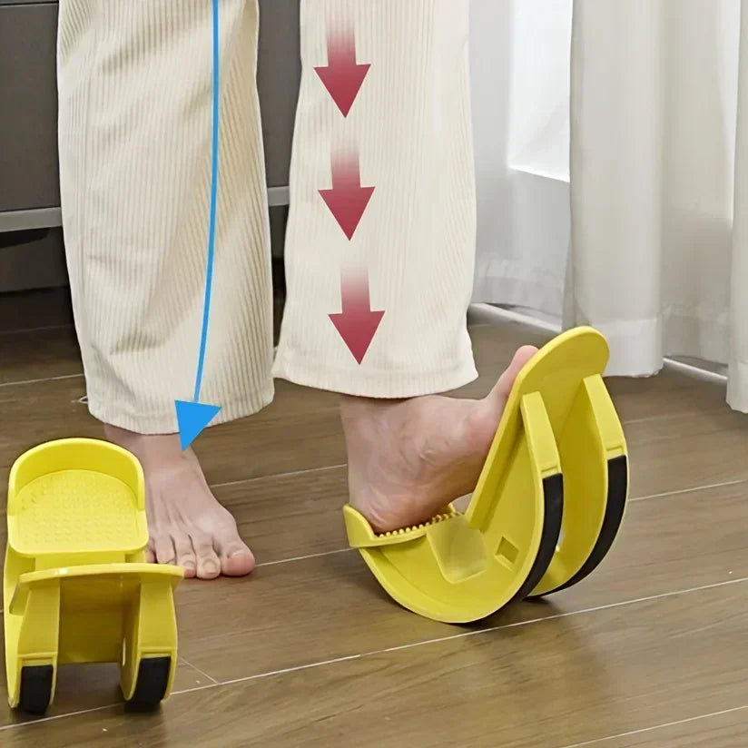 Ankle Dorsiflexion Stretching Rehab Device for Achilles and Plantar Fascia