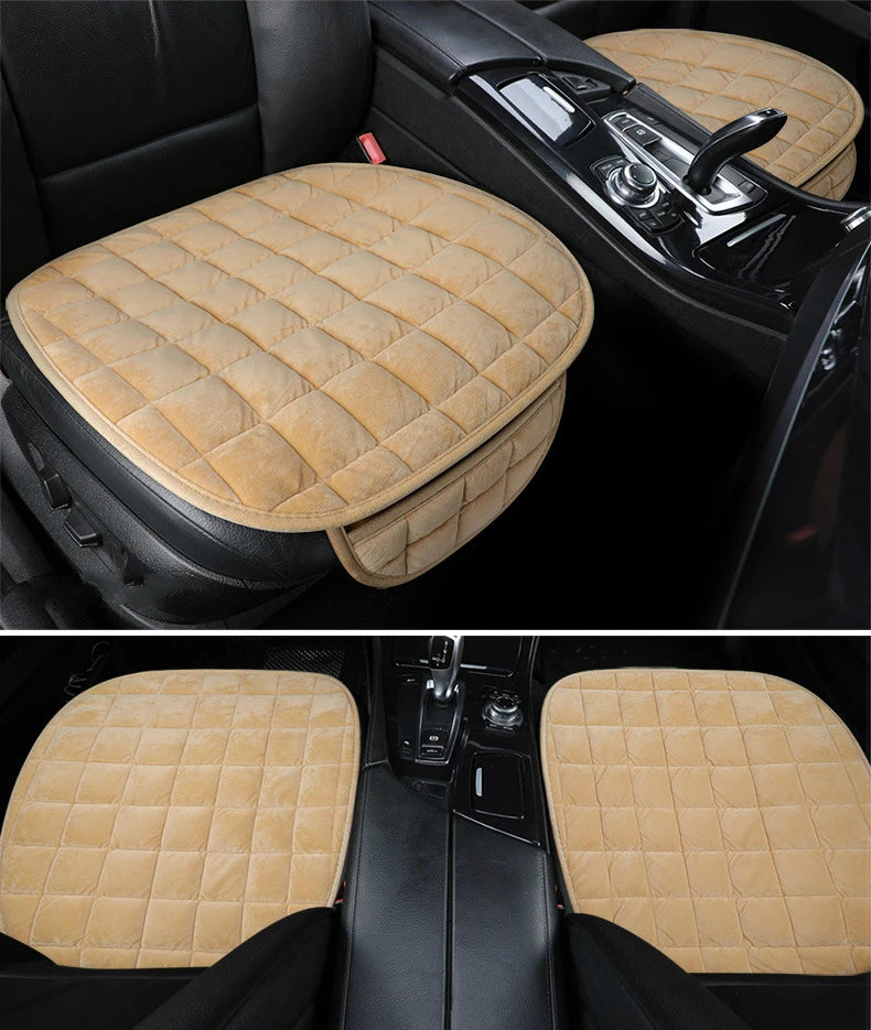 Winter Car Seat Cover Cushion Anti Slip Warm Breathable Front Seat Protector