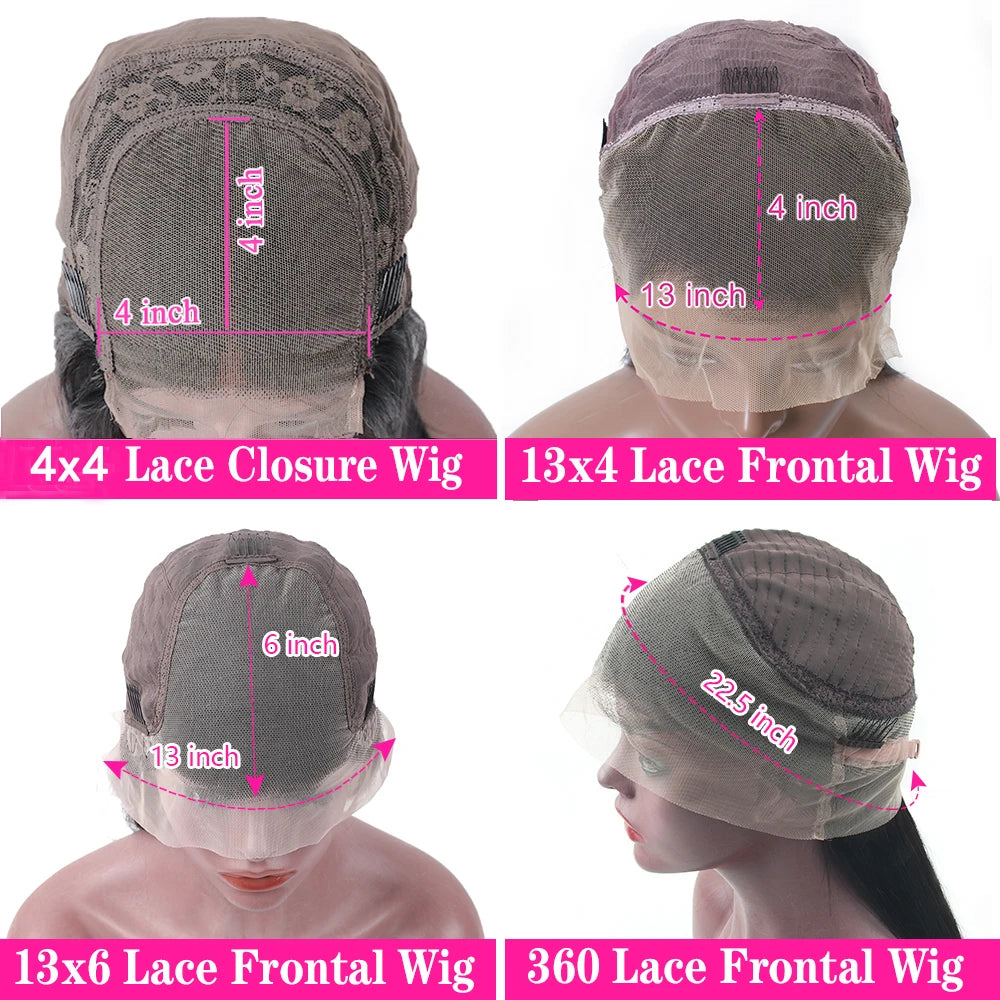 Chocolate Brown Wig – Body Wave HD Lace Front Human Hair Wig