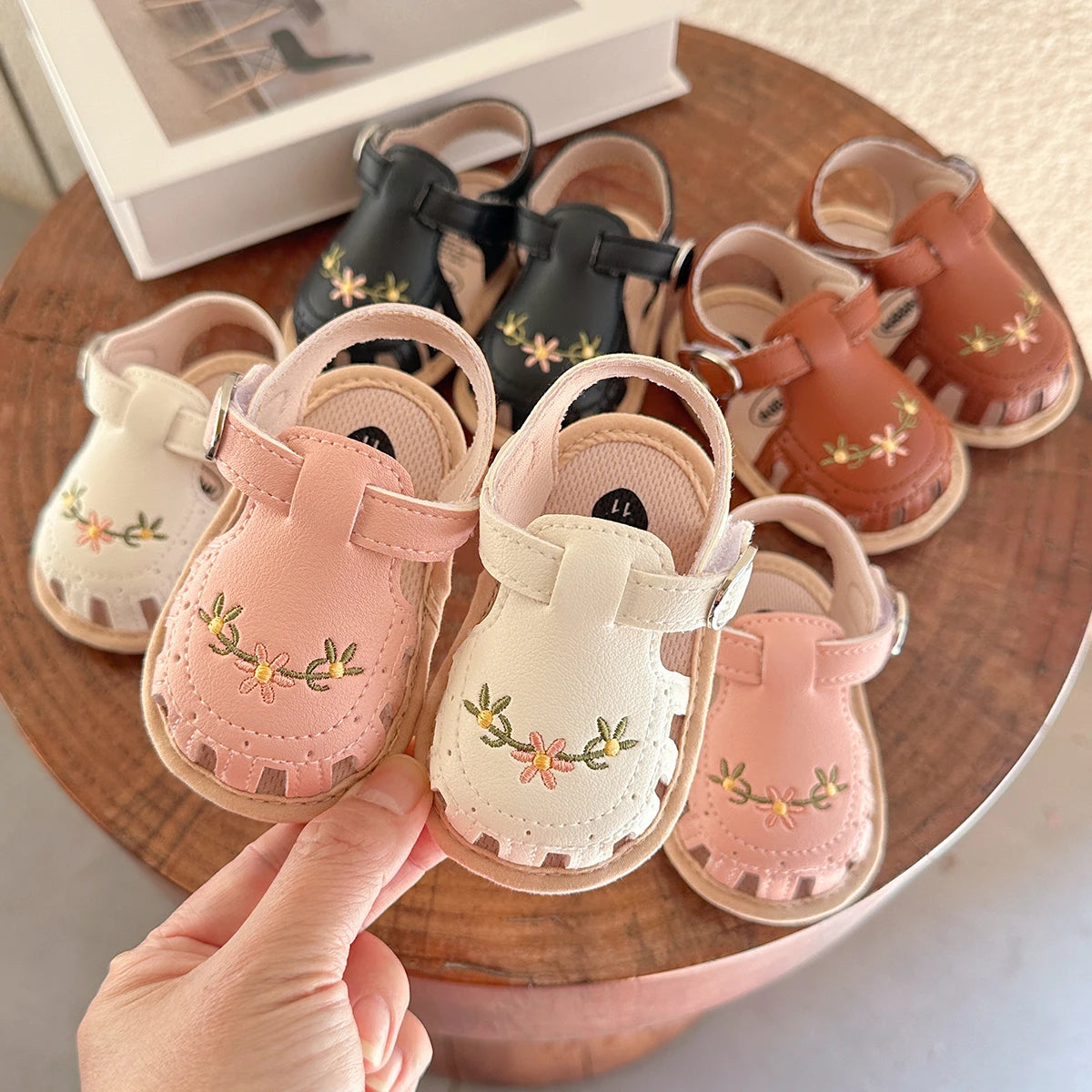 Baby Summer Sandals First Walker Shoes for Boys and Girls