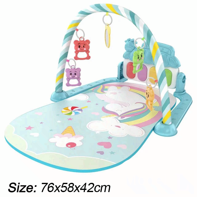 Baby Music Play Gym Piano Activity Mat for Newborns 0 to 36 Months
