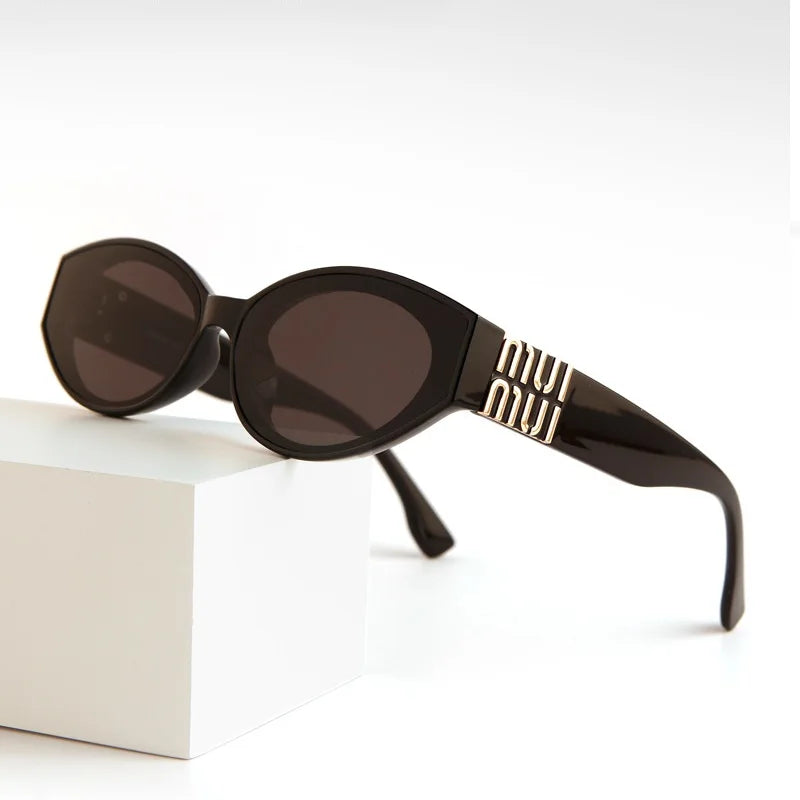 Unisex Oval Sunglasses UV400 Designer Fashion Shades Classic