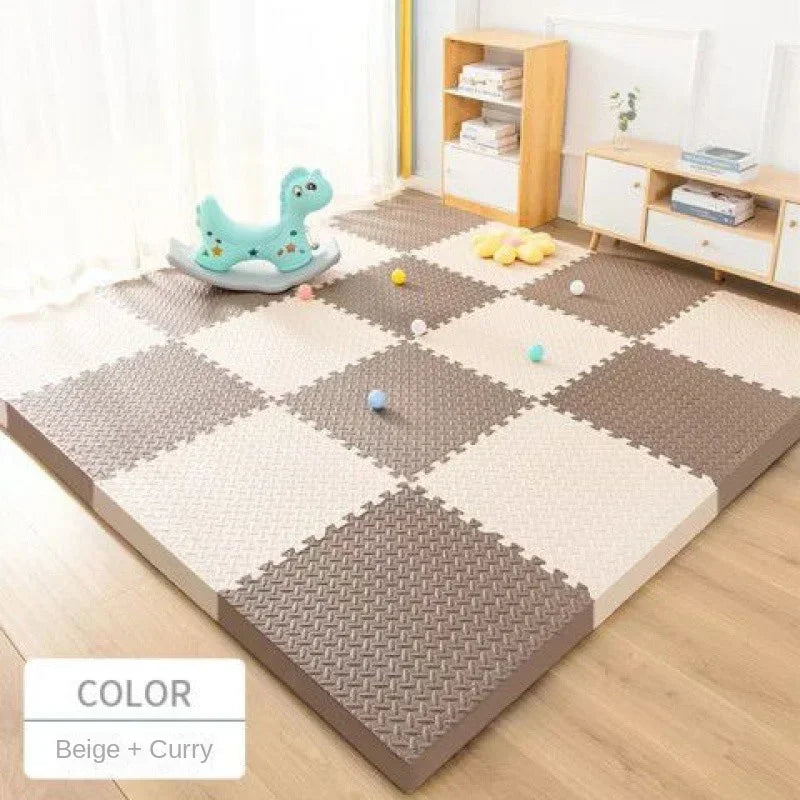 EVA Gym Floor Mat 30x30cm Non Slip Interlocking Fitness Protection Mat