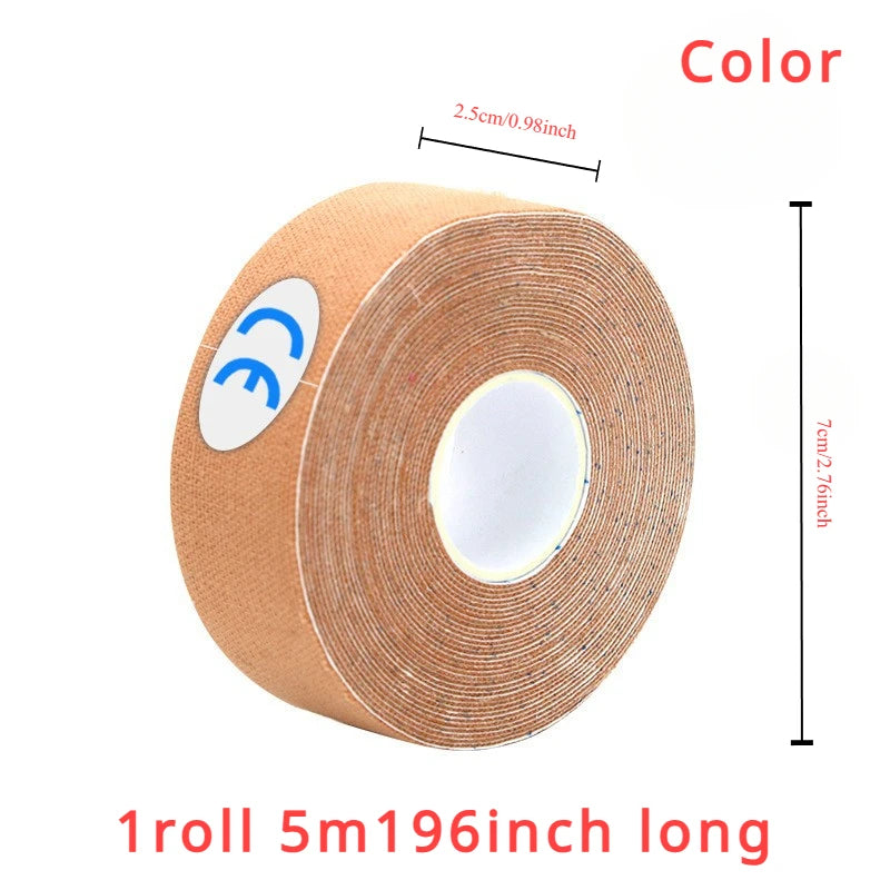 Elastic Kinesiology Tape Sports Bandage Muscle Support Knee Pain Relief Breathable Gym Tape