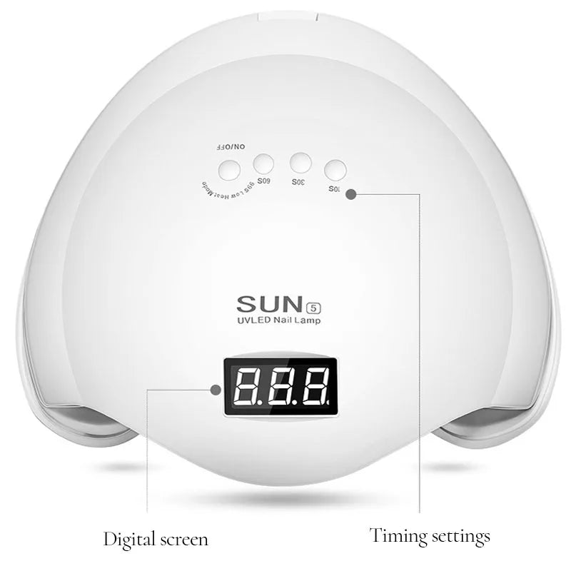 UV LED Nail Lamp – Professional Gel Nail Dryer with Timer & Auto Sensor