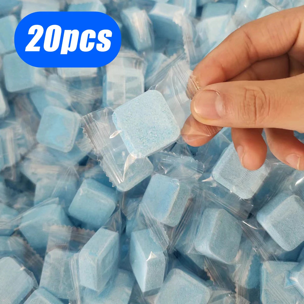 Toilet Cleaning Tablets Deodorizing Stain Remover 3 20pcs