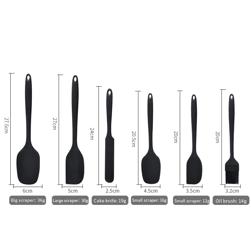 Silicone Kitchenware 6-Piece Set