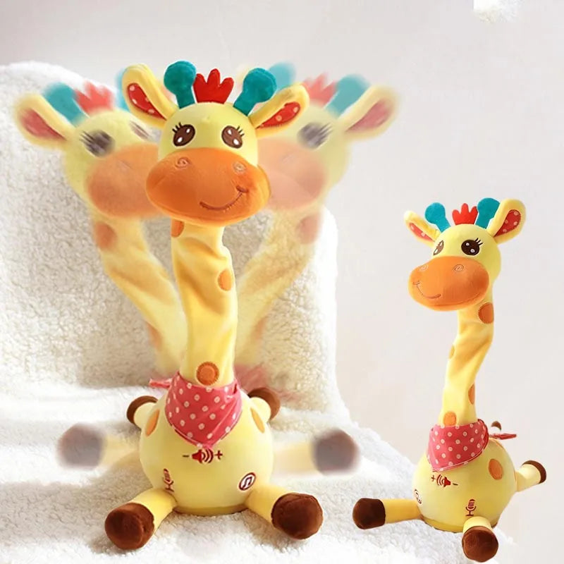 Talking Dancing Giraffe Toy with Songs and Lights