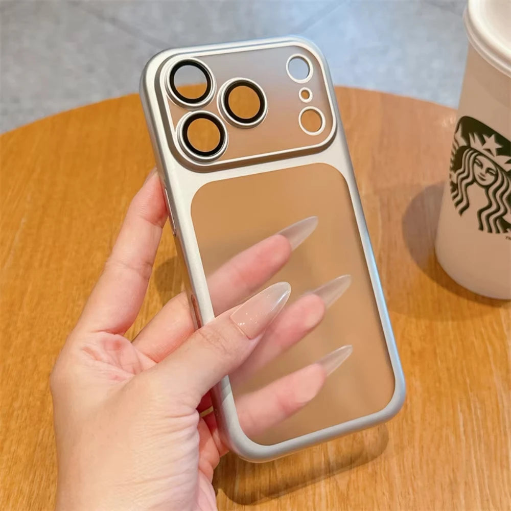 Transparent Matte iPhone Case