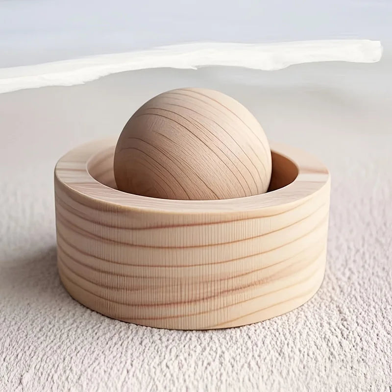 Wood Essential Oil Diffuser Mini Natural Fragrance for Car Home Bedroom