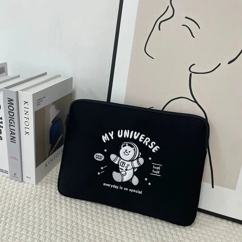 Cute Laptop Sleeve Case 13-16 Inch MacBook Air Pro Shockproof Protective Bag