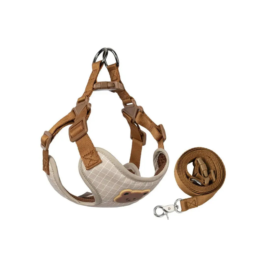 Breathable Dog Harness Leash Set for Small Medium Dogs and Cats