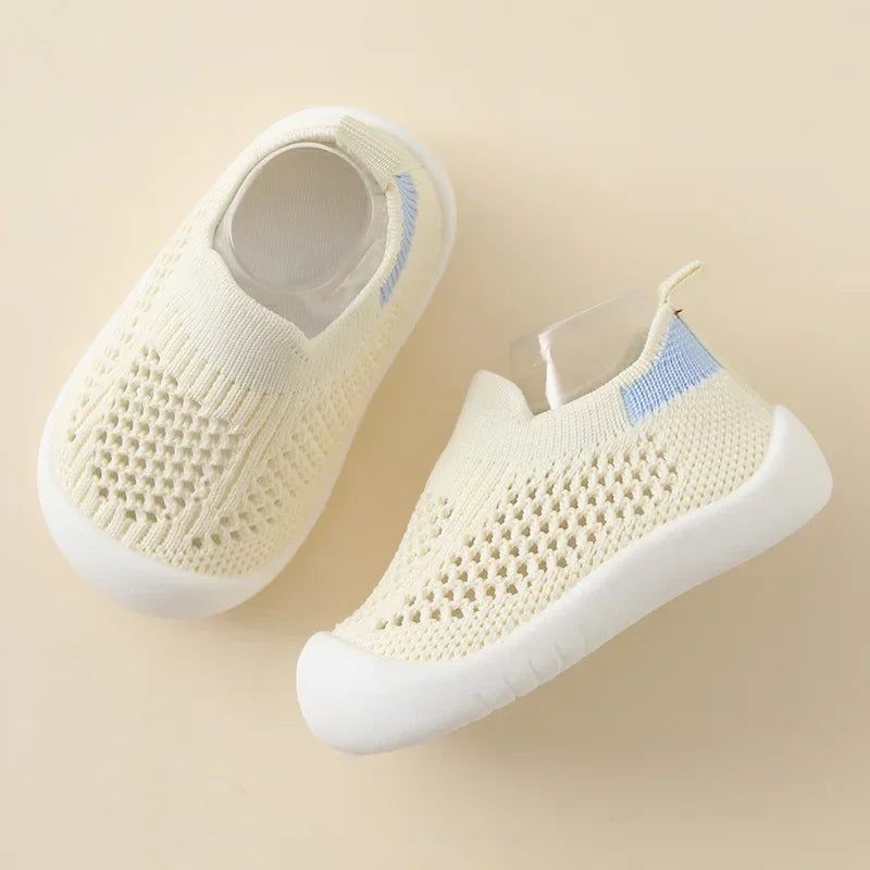 Kids Breathable Mesh Walking Shoes Soft Sole 1 3 Years