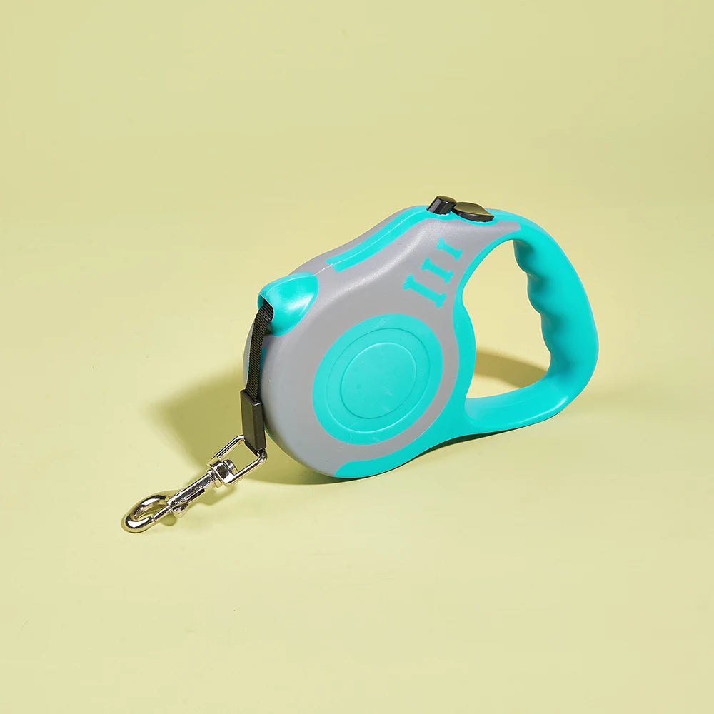 Automatic Retractable Dog Leash – Durable Walking Lead for Small Pets