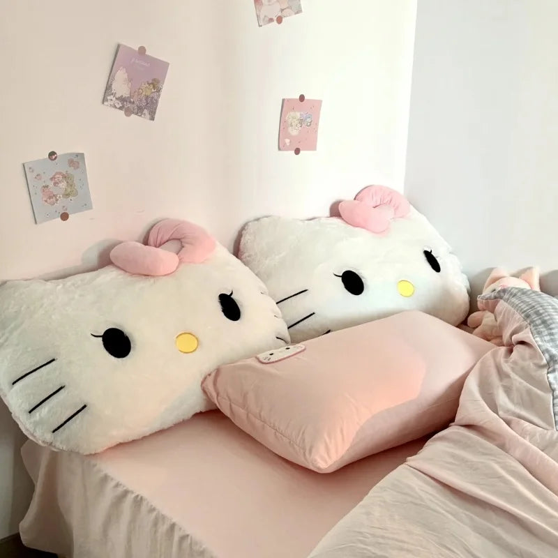 Hello Kitty Plush Hug Pillow Soft Big Size Cushion Sofa Bed Gift
