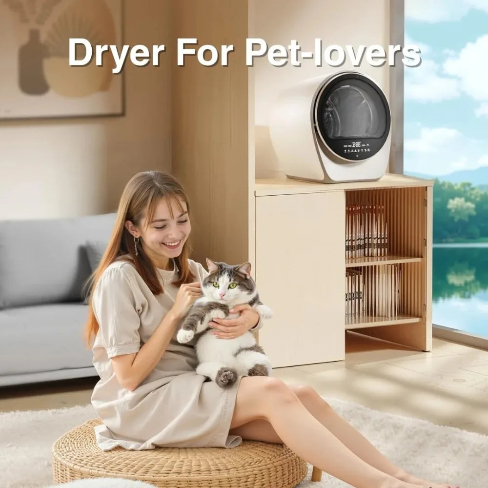 Portable Clothes Dryer Compact 1 Cu.ft 110V Ultrafast Home Apartment RV Use