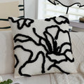 45x45 Boho Chenille Throw Pillow Cover Soft Geometric Cushion Case for Sofa Living Room