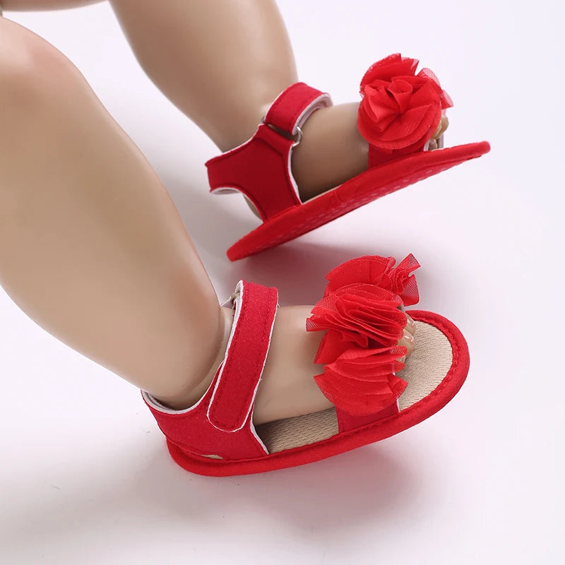 Baby Girl Sandals Soft Sole First Walker Dress Shoes