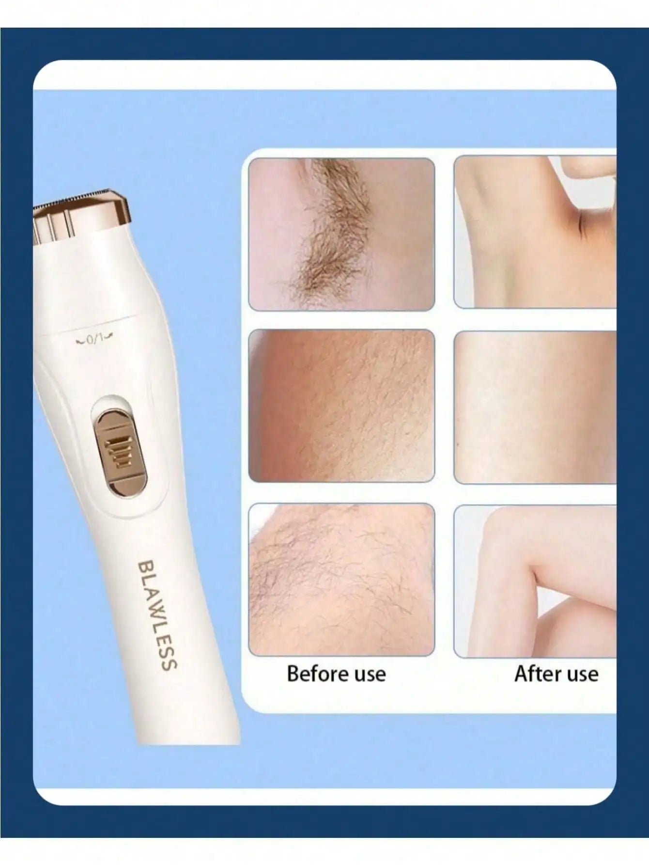 Women Lady Shaver Rechargeable Cordless Hair Remover Bikini Trimmer Electric Razor 2026