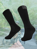Compression Cycling Crew Socks Breathable Sports Running Hiking Bike Socks 1 Pair