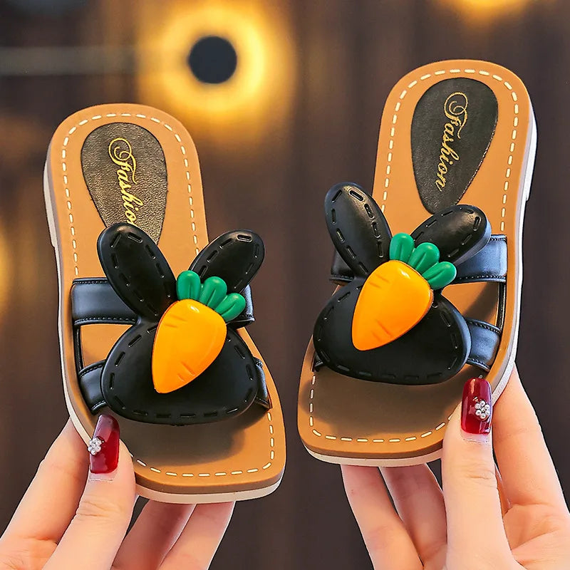 Kids Cartoon Summer Slippers Non Slip Beach Shoes
