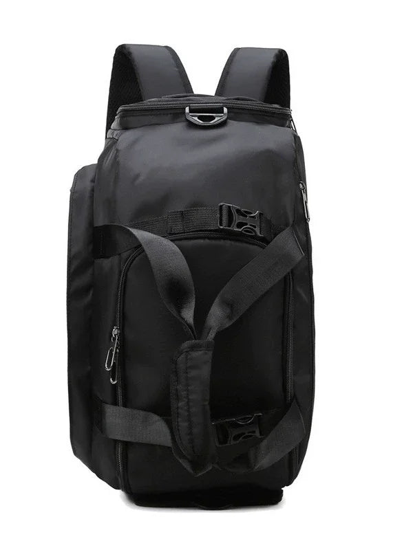 Gym Duffle Bag Large Capacity Waterproof Fitness Bag With Shoe Compartment