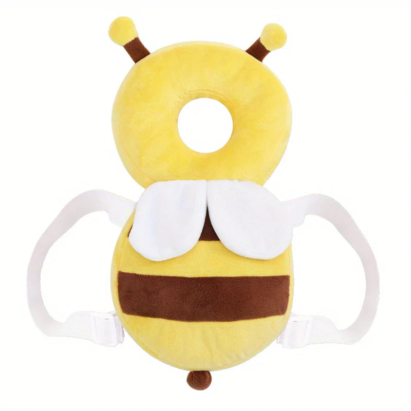 Baby Bee Head Protection Pillow Anti Fall Breathable Safety Hat for Toddlers