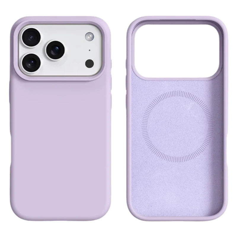 Slim Liquid Silicone MagSafe Magnetic iPhone Case