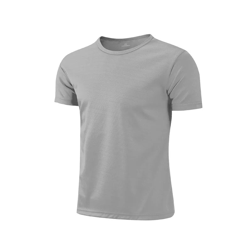 Quick Dry Sports T Shirt Men Women Breathable Gym Running Fitness Tee