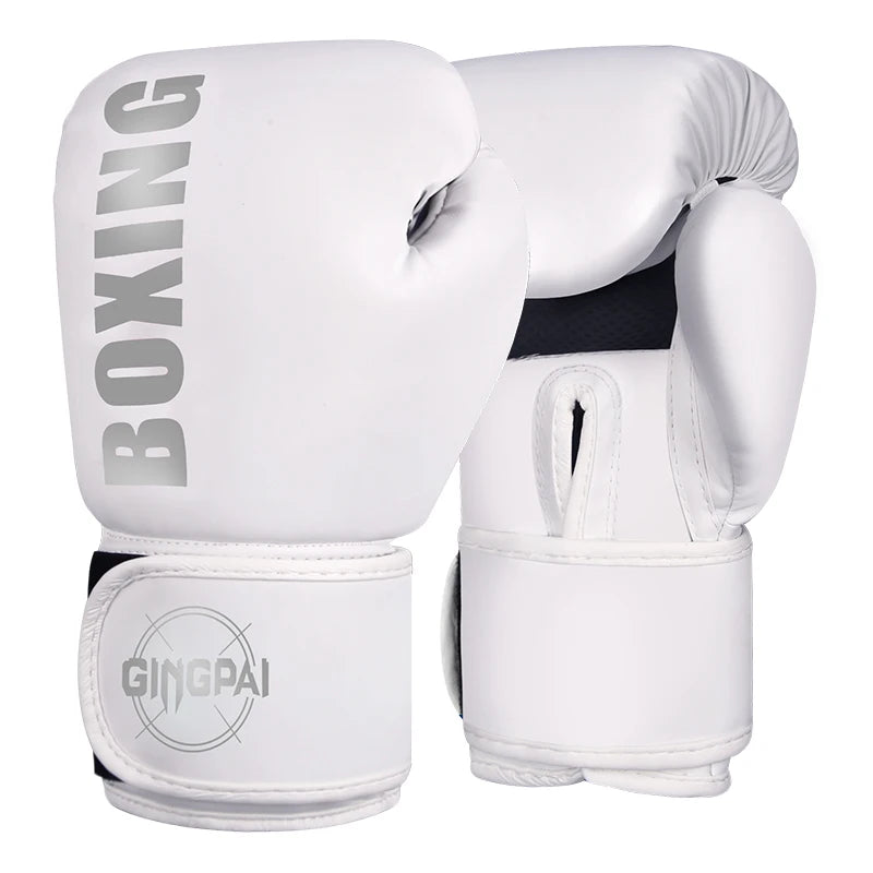 Boxing Gloves 6–12oz MMA Muay Thai Training Gloves Men Women Professional Fight Sandbag Gloves