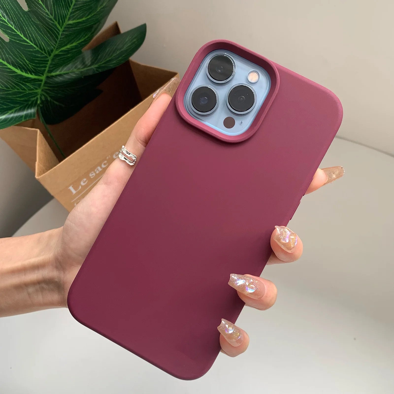 Liquid Silicone iPhone Case