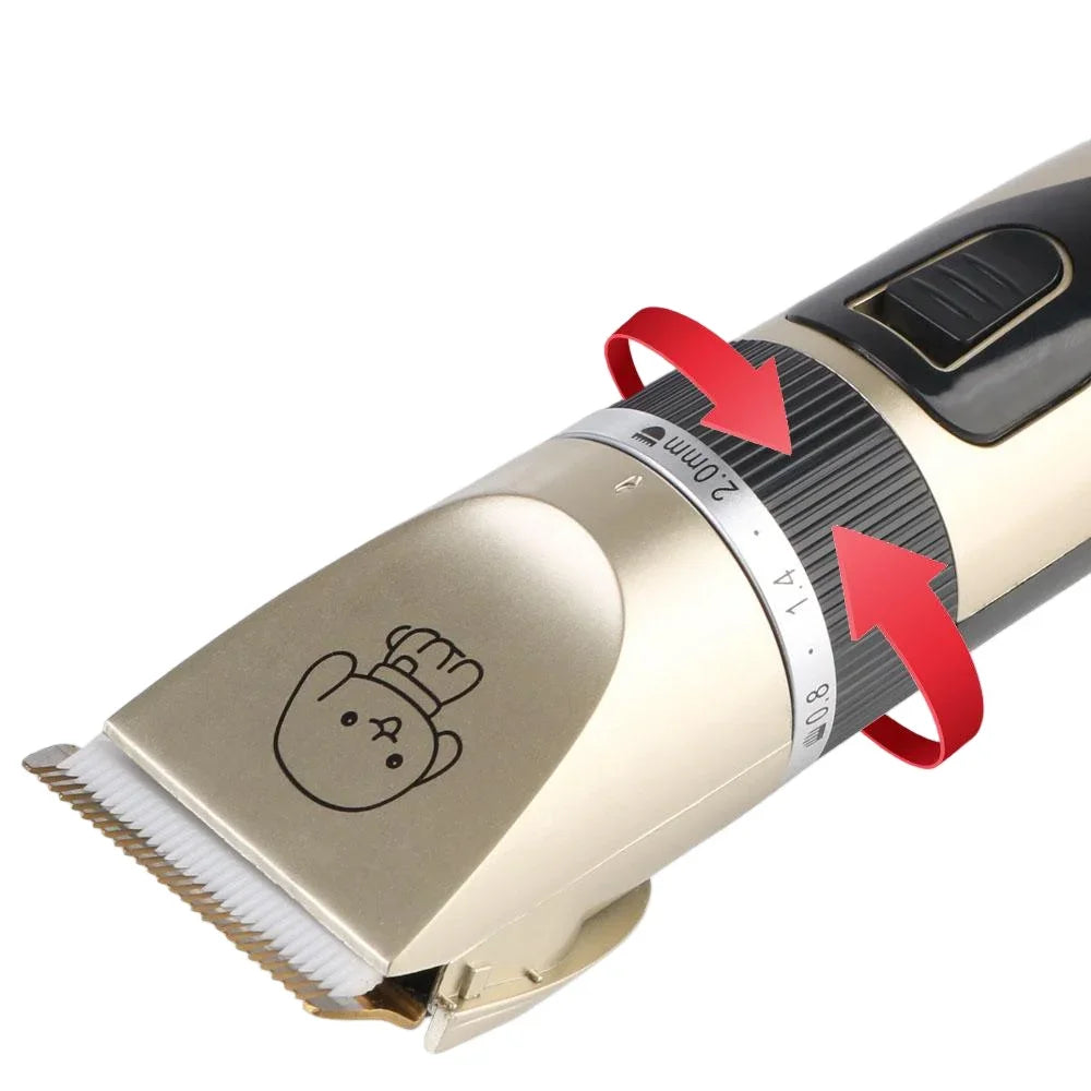 Dog & Cat Grooming Clipper – Electric Pet Hair Trimmer with Adjustable Length