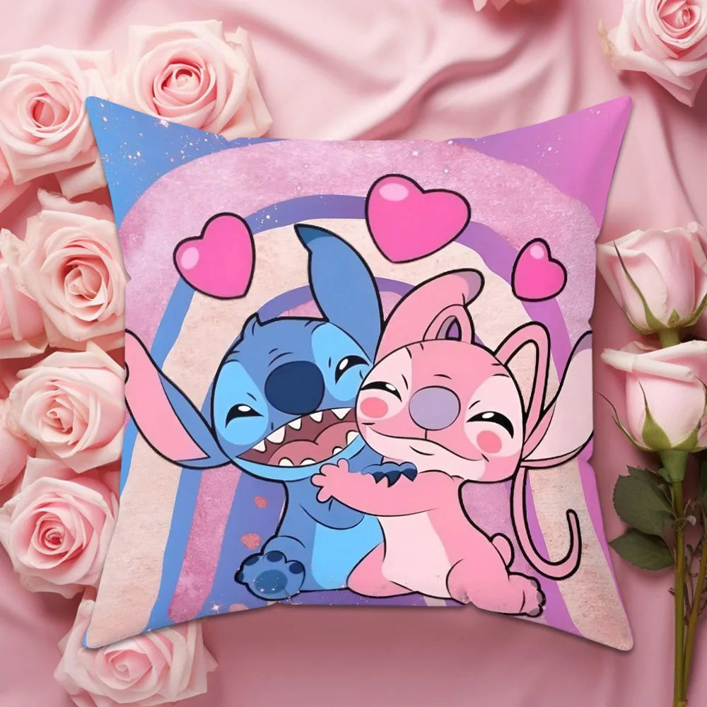 Stitch Decorative Pillowcase Home Decor Cushion Living Room Gift