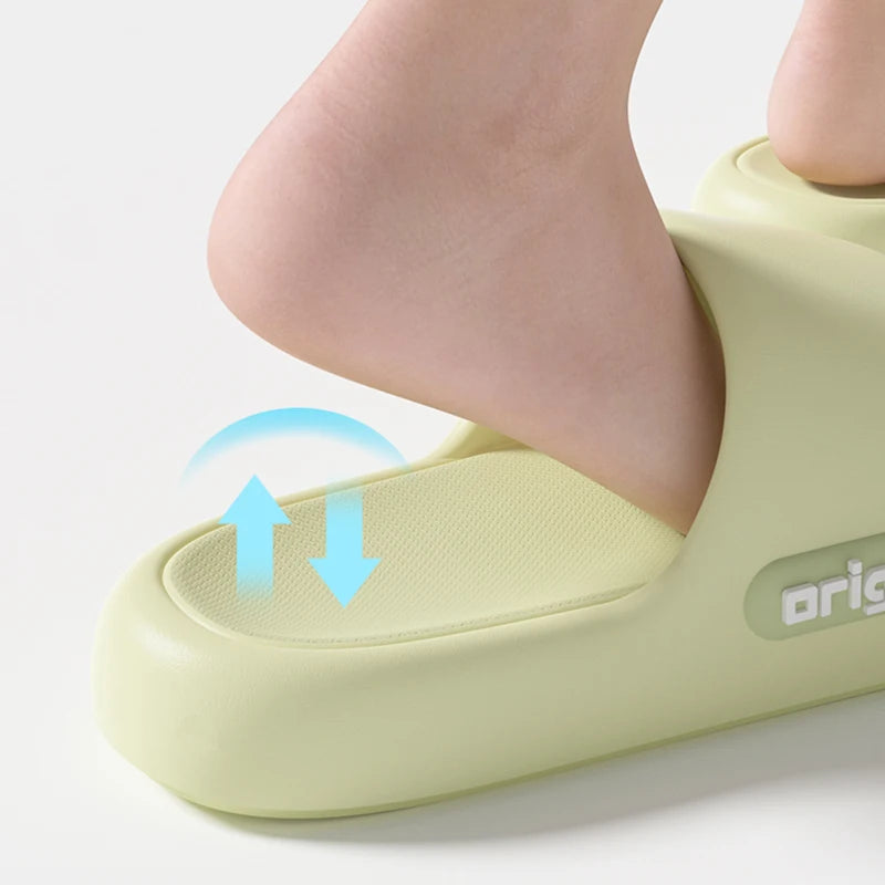 Women Cloud Platform Slippers Soft Sole Beach Slides