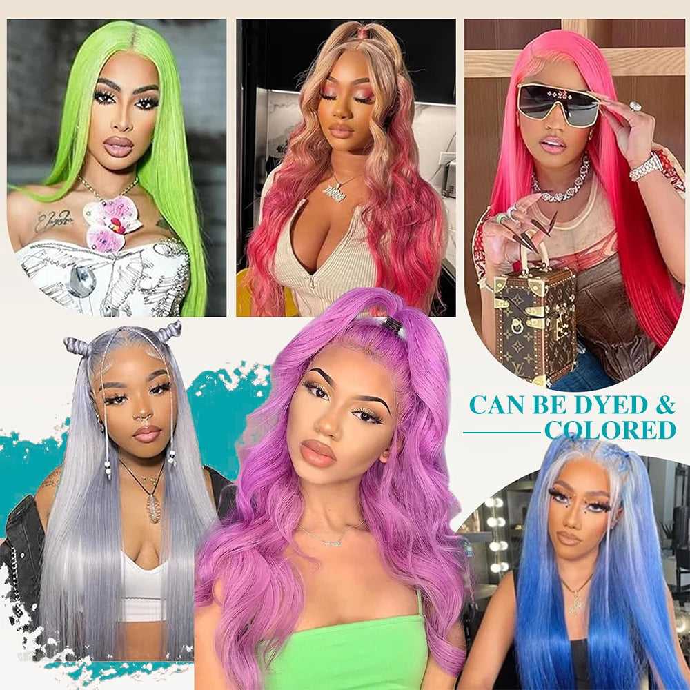 613 Blonde Wig – Straight HD Lace Front Human Hair Wig for Women