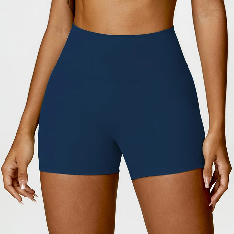 Seamless Scrunch Gym Shorts Women High Waist Booty Lifting Fitness Shorts
