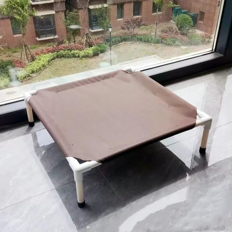 Elevated Dog Camping Bed Foldable Portable Pet Hammock Washable Cat Dog Bed