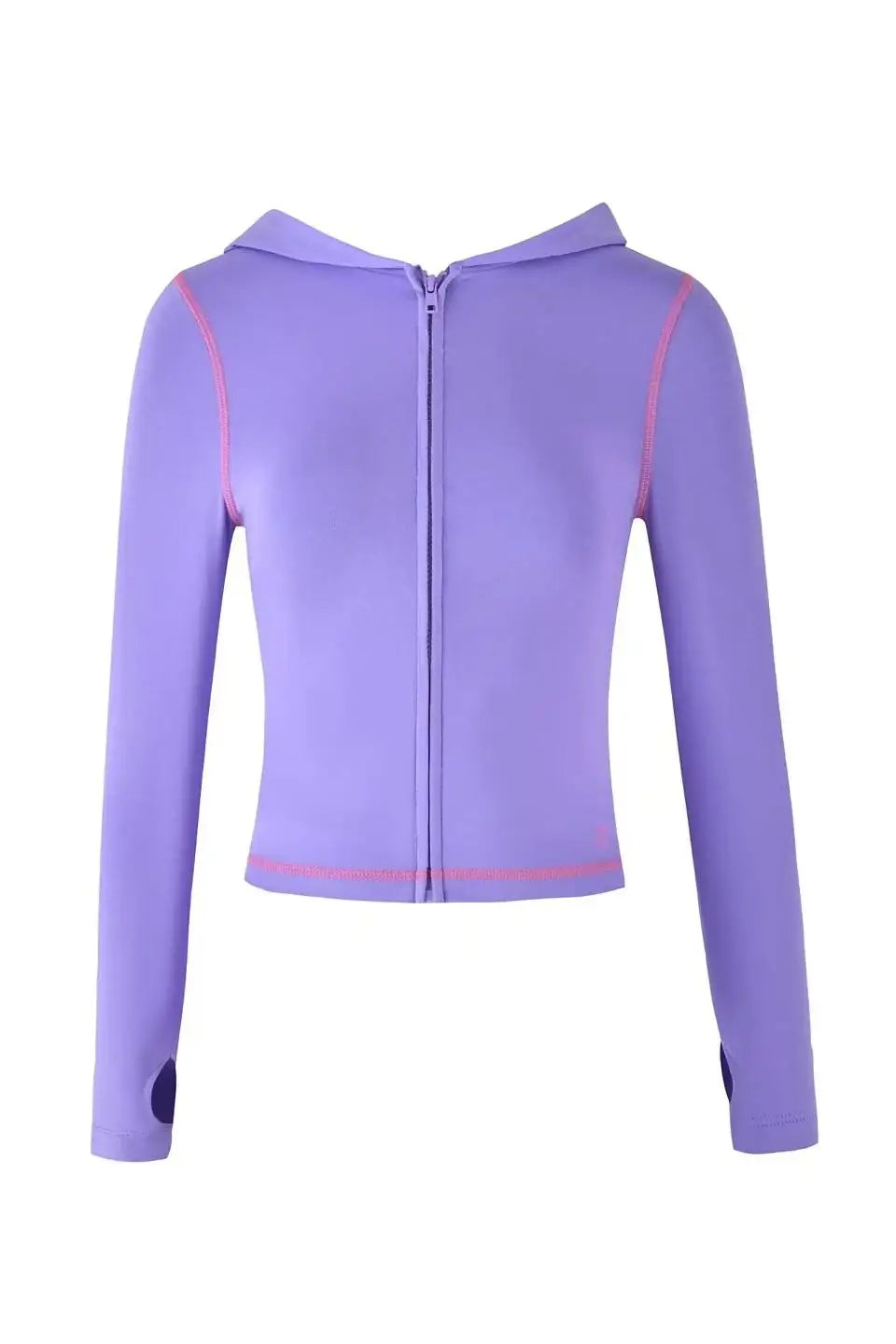 Women Zip Up Long Sleeve Spring Top with Low Waist Flared Pants Two Piece Outfit