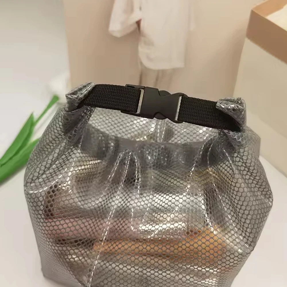 Travel Makeup Storage Bag Large Capacity Waterproof Cosmetic Organizer Handheld Toiletry Bag