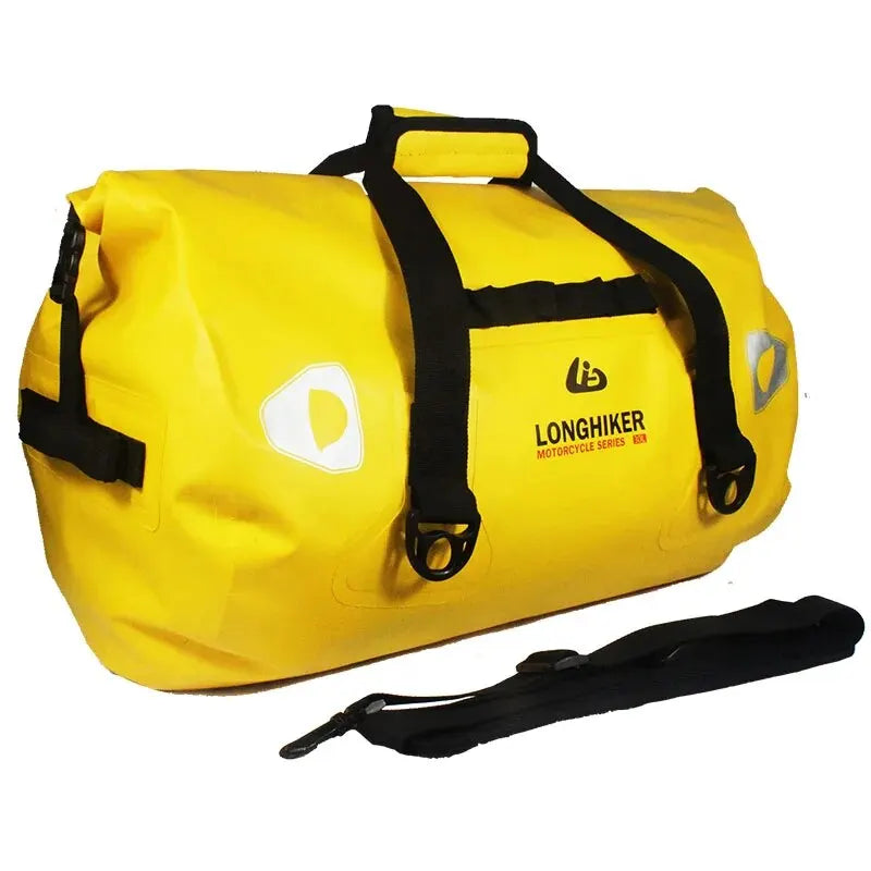 Waterproof Motorcycle Duffle Tail Bag 40–120L Cycling Gym Outdoor Adventure Bag