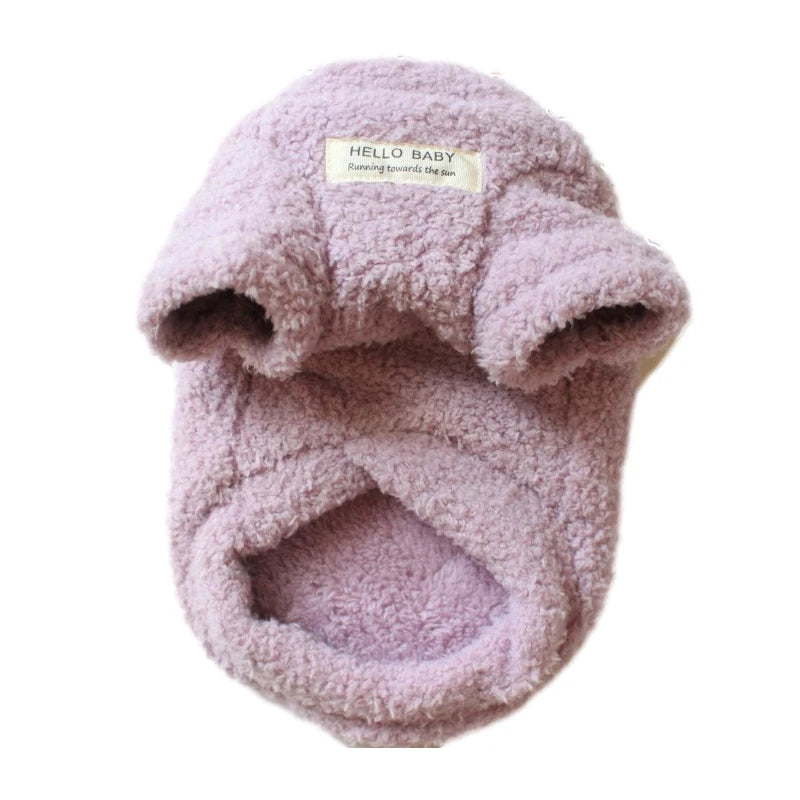 Warm Winter Dog Sweater Plush Puppy Coat for Small Dogs