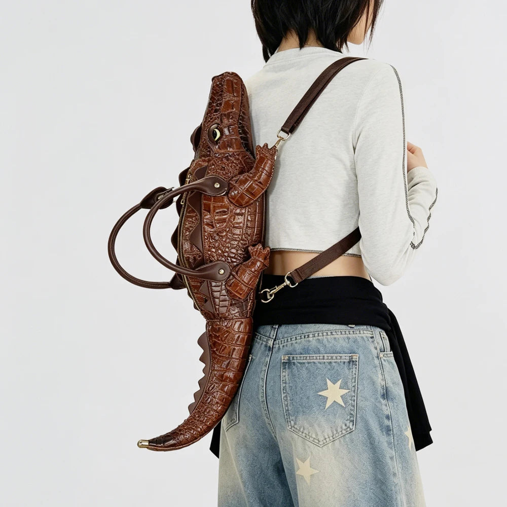 PU Leather Designer Shoulder Bag for Women Handmade Handbag