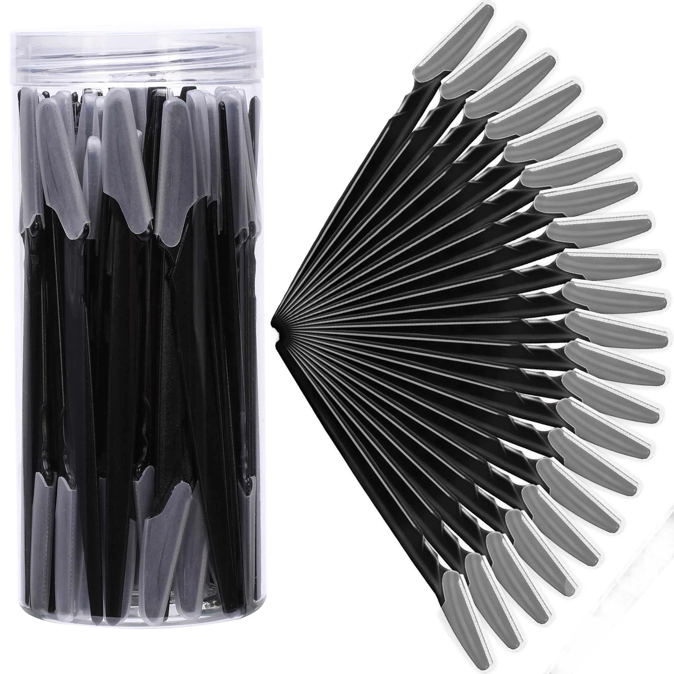Wholesale Eyebrow Razor Face Shaver 5-40pcs Women Men Hair Trimmer Safe Cover