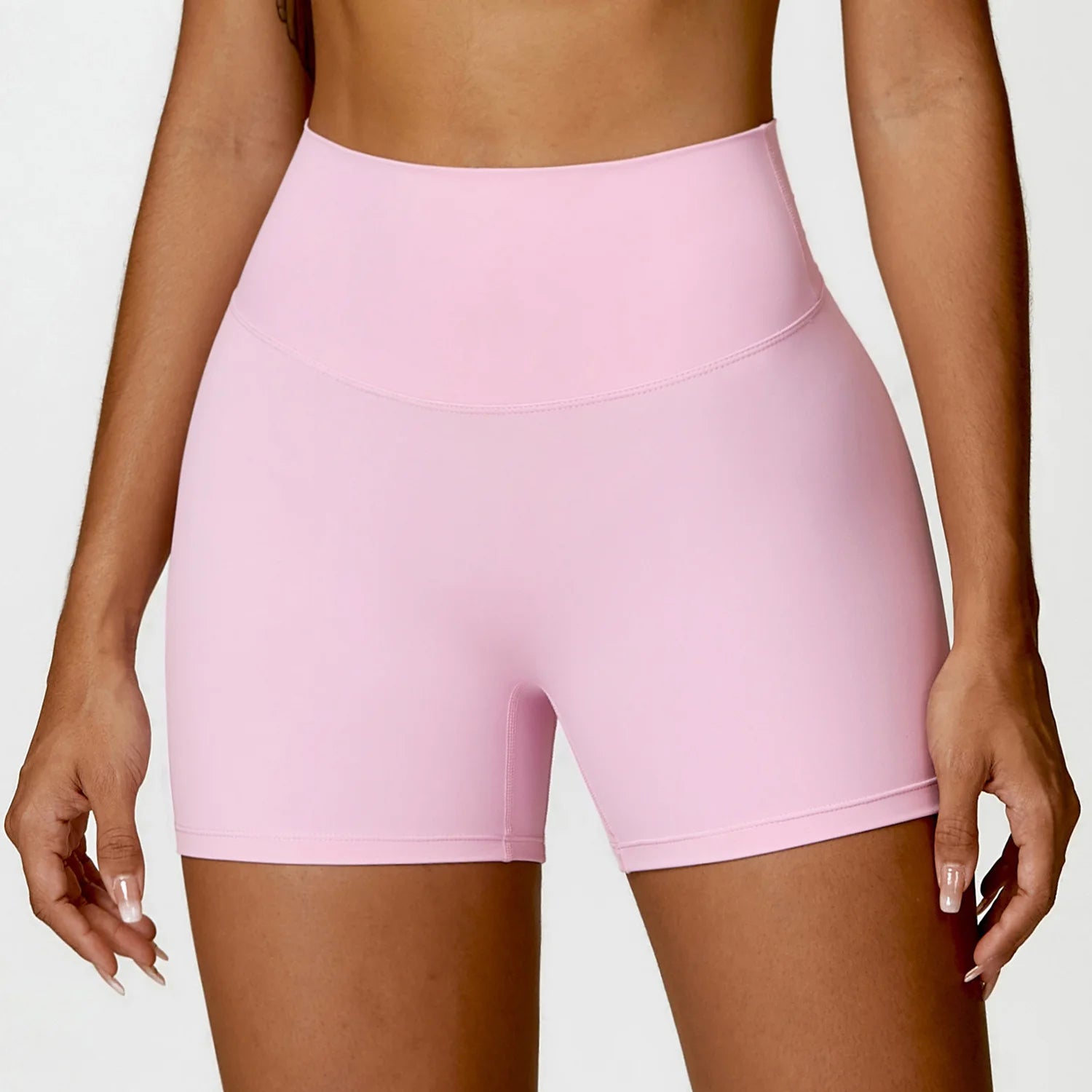 Seamless Scrunch Gym Shorts Women High Waist Booty Lifting Fitness Shorts